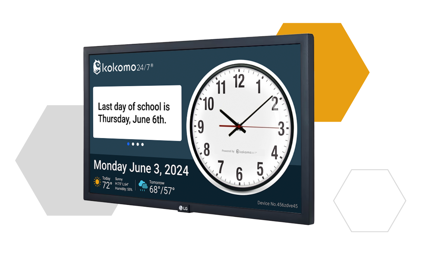 Digital Clock & Emergency Signage | Kokomo24/7®